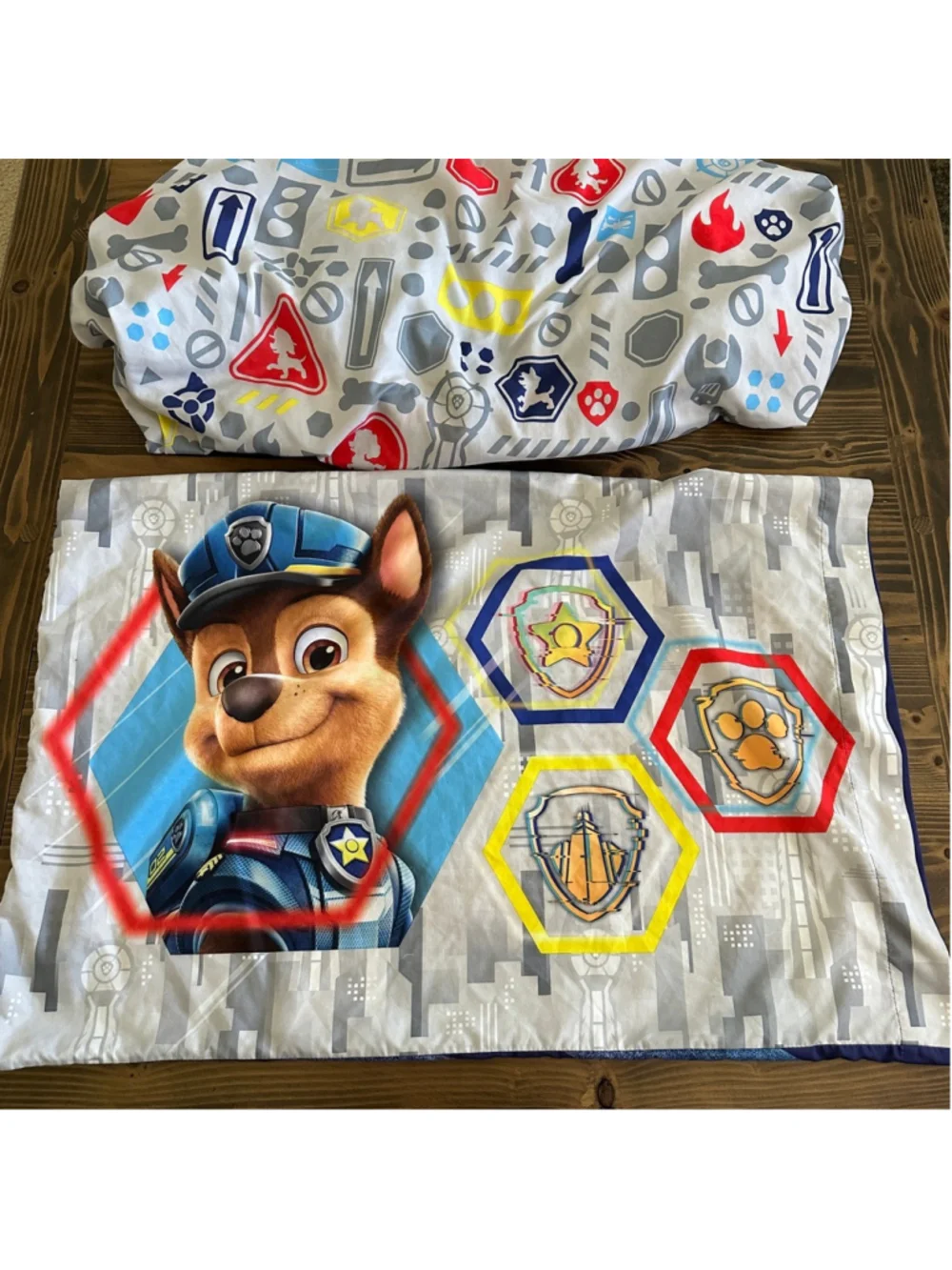 Paw Patrol Full Sheet Set Pillowcase Chase Skye Marshall
